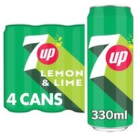 7up 4 Pack Cans 330ml